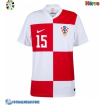 Fotballdrakt Herre Kroatia Mario Pasalic #15 Hjemmedrakt EM 2024 Kortermet